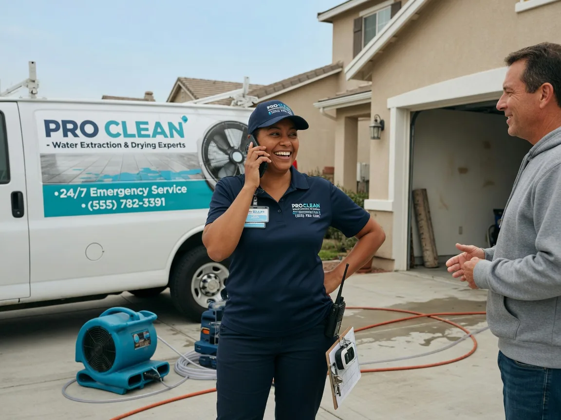 Water Extraction & Drying O Neals, CA FAQs
